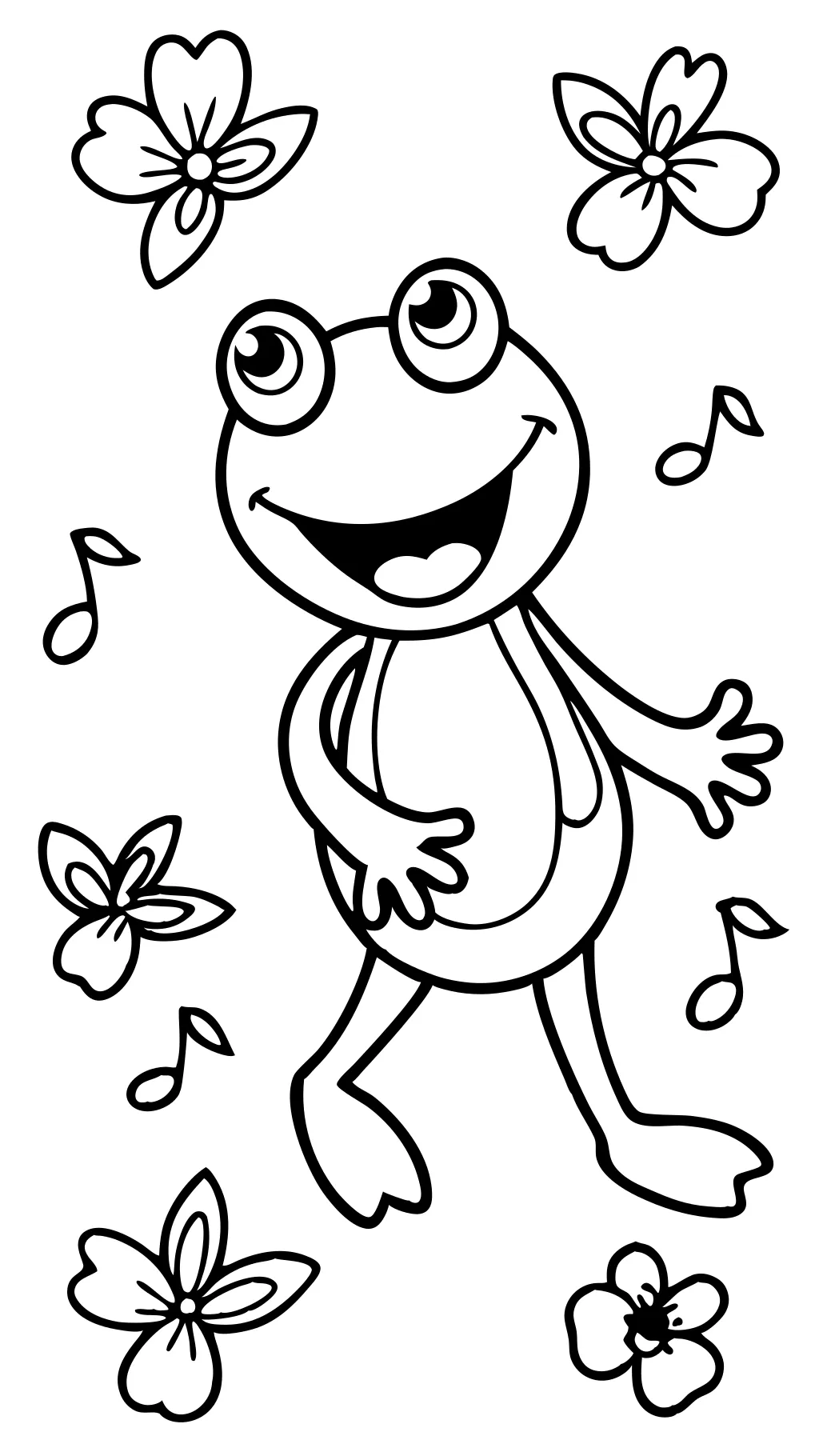 kermit the frog coloring page